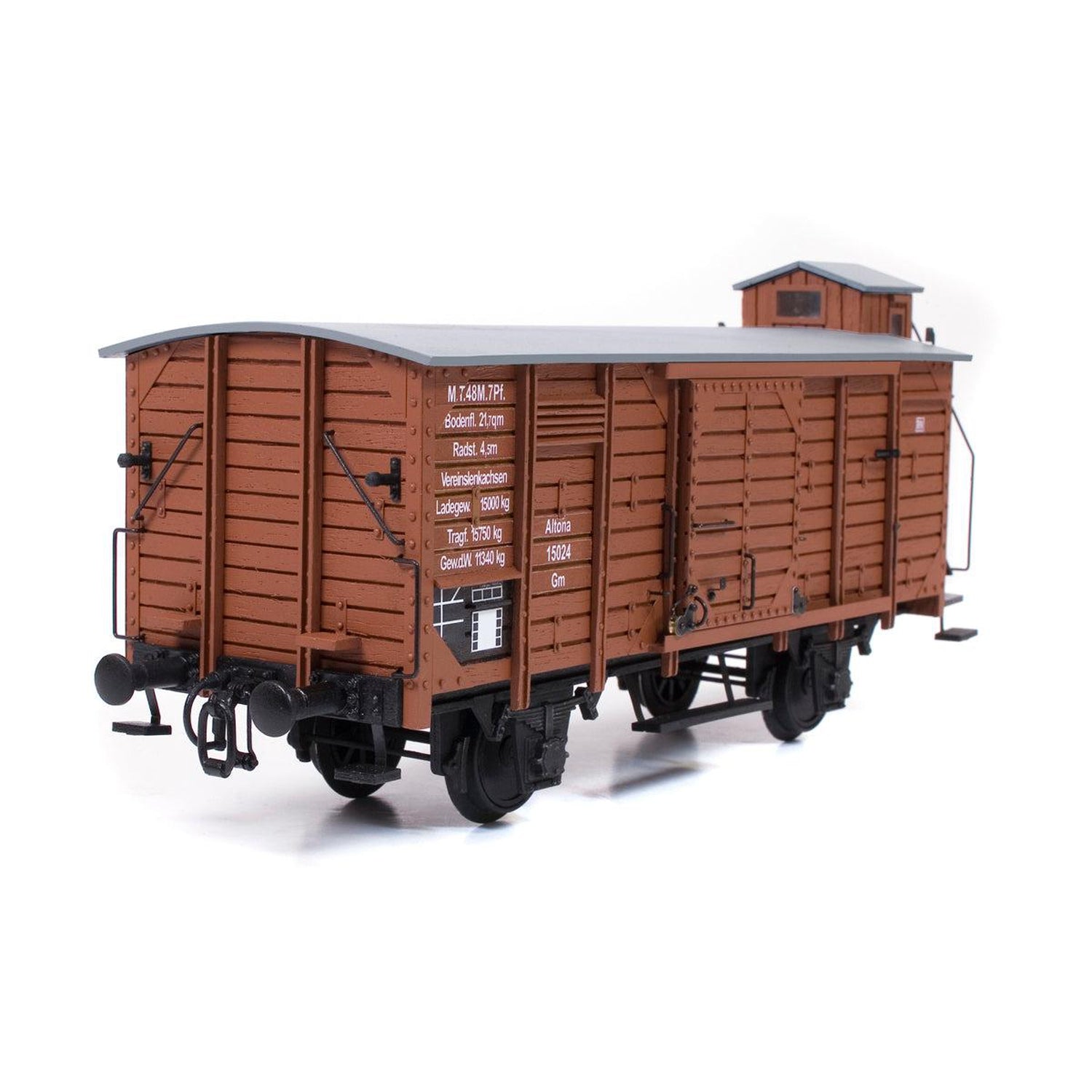 occre-vagone-merci-chiuso-g-wagen-con-garitta-kit-ferroviario image 3