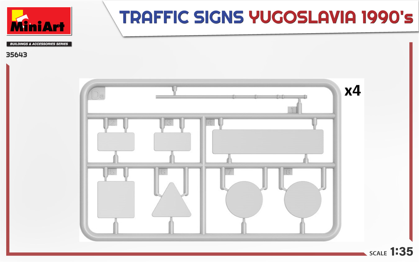 ak-interactive-1-35-traffic-signs-yugoslavia-1990s-set-segnali-stradali-in-scala image 4