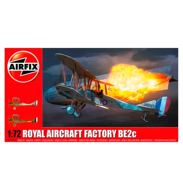 ak-interactive-1-72-royal-aircraft-factory-be2c-kit-aereo-wwi image 1