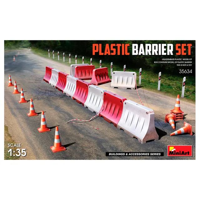 ak-interactive-set-barriere-in-plastica-1-35-kit-modellismo-per-diorami image 1