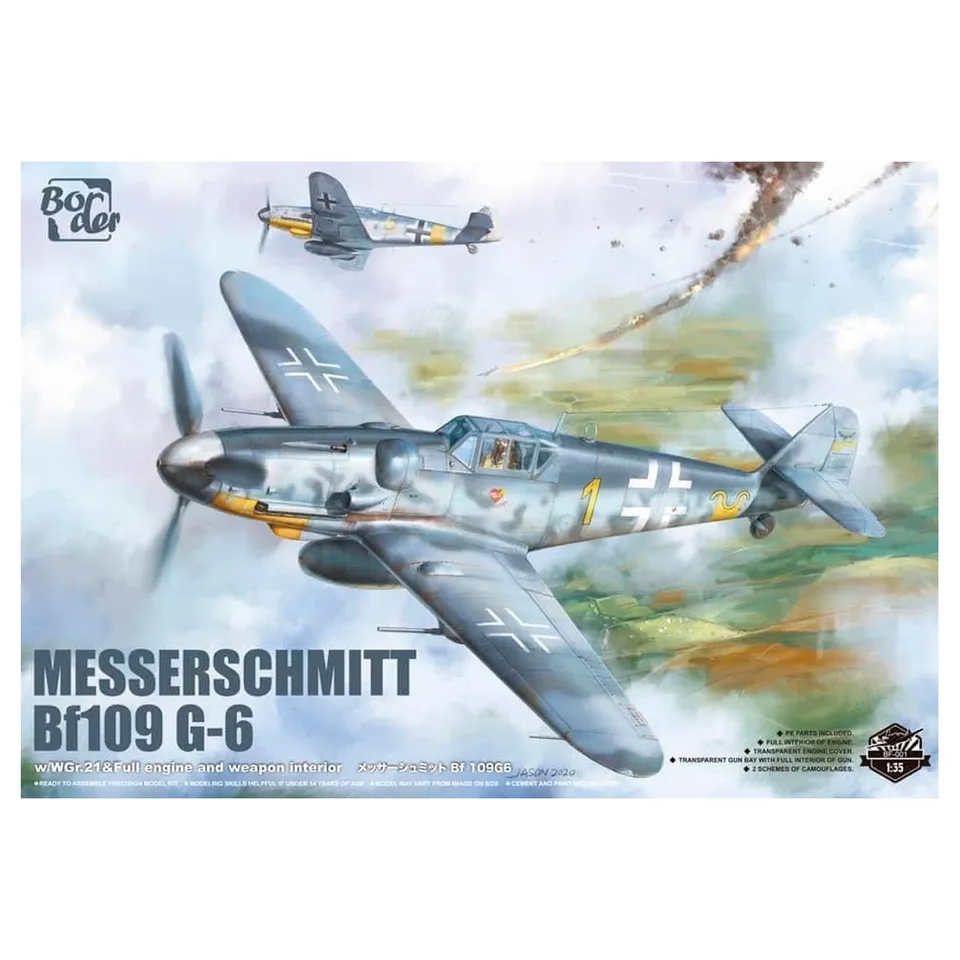 ak-interactive-messerschmitt-bf-109g-6-in-scala-1-35 image 1