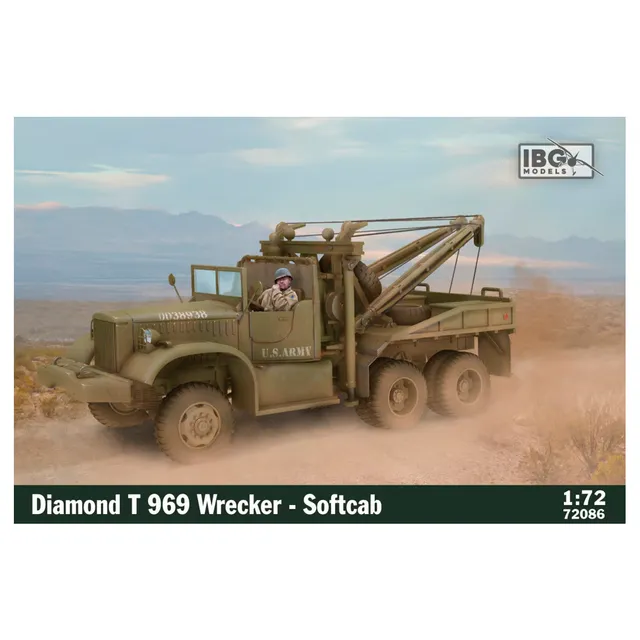 ak-interactive-diamond-t-969-wrecker-softcab-1-72-kit-di-modellismo image 1