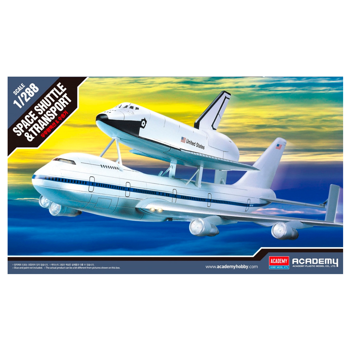 ak-interactive-space-shuttle-nasa-transport-1-288-kit-navetta-spaziale image 1