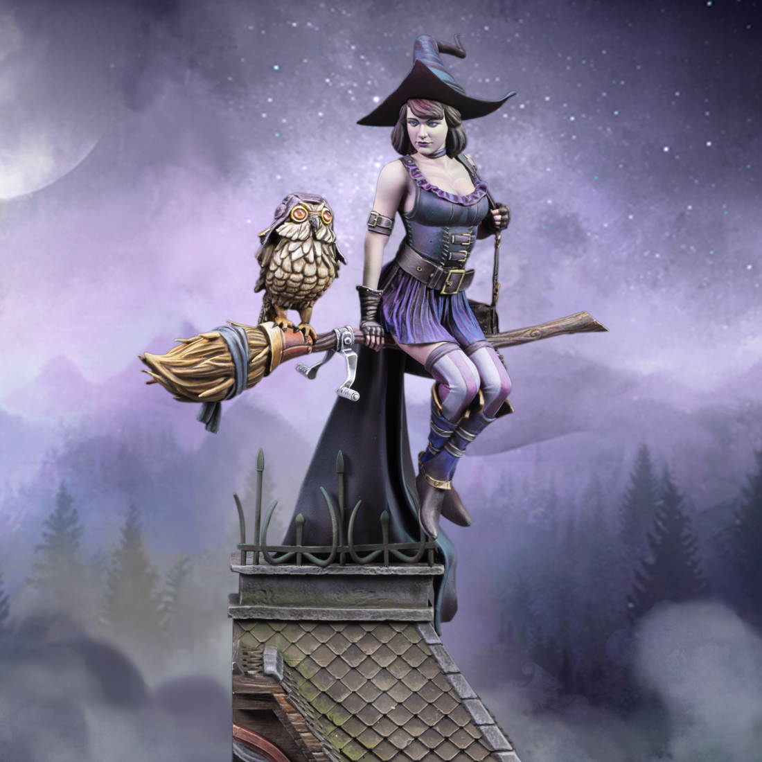 scale75-heather-crowley-figura-fantasy-in-resina-75mm-da-montare-e-dipingere image 3