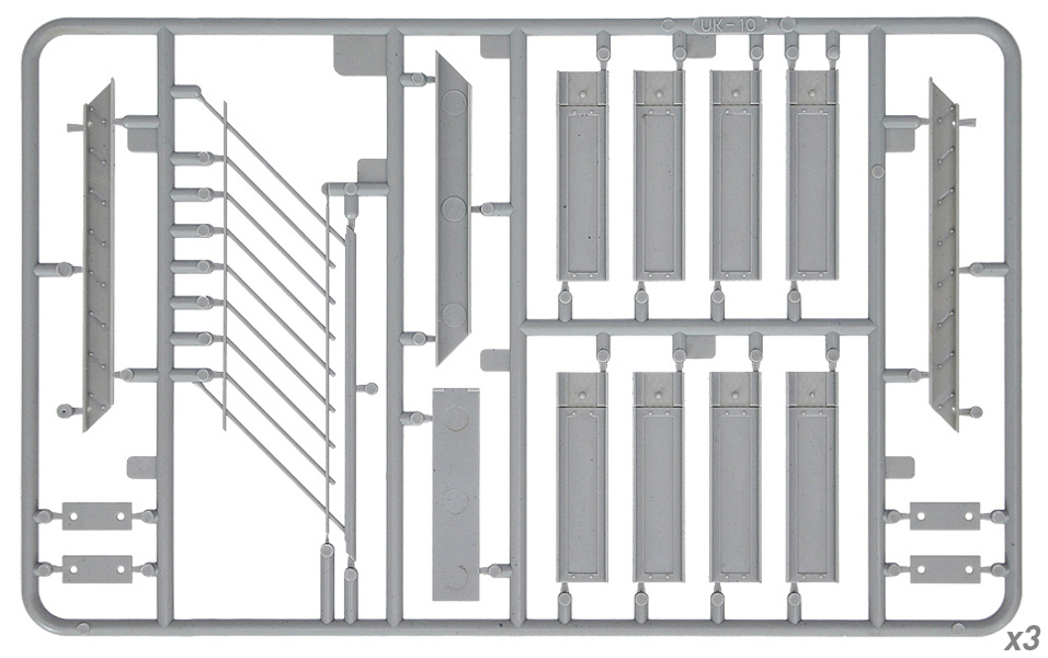 ak-interactive-1-35-building-stairs-scale-per-diorami-da-costruire-e-dipingere image 4