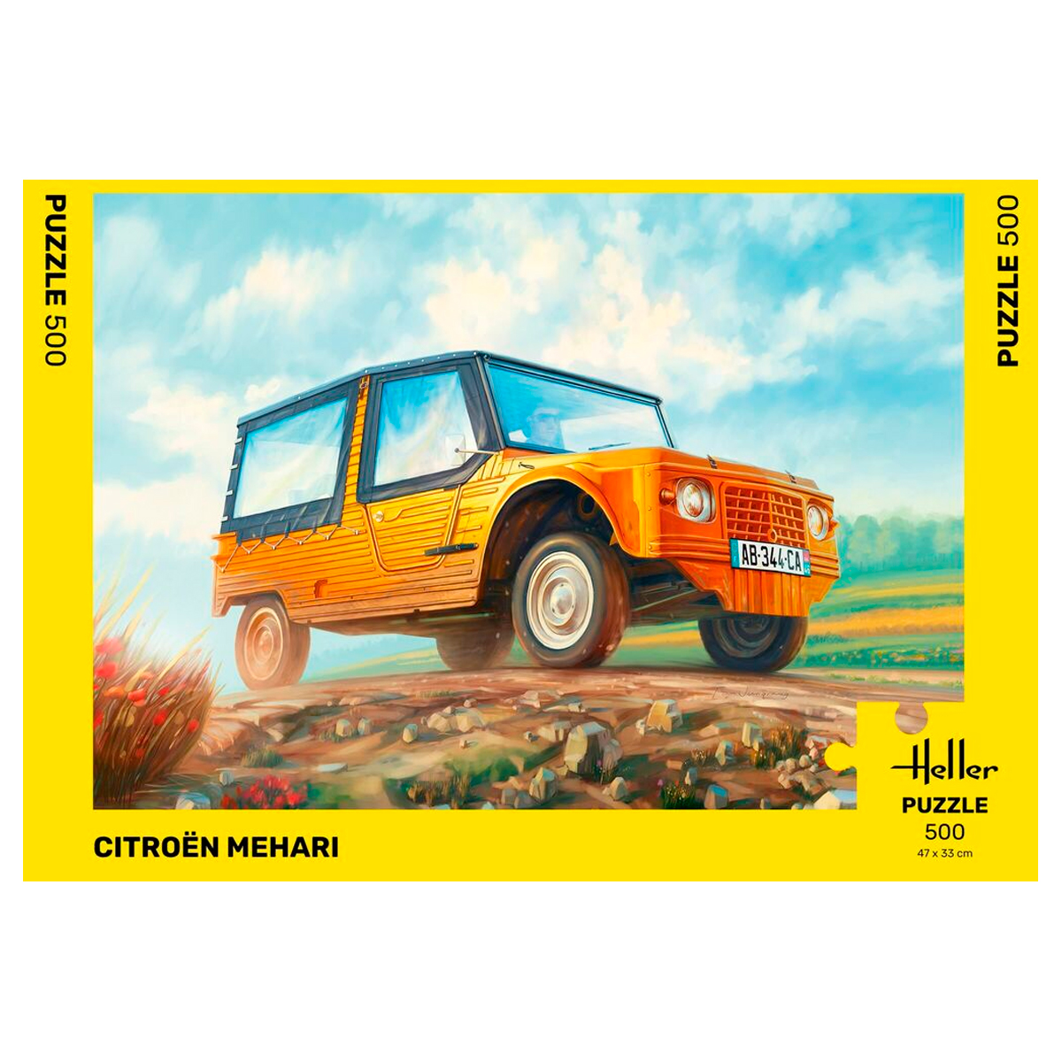 ak-interactive-puzzle-citro-n-mehari-500-pezzi-modellismo-da-costruire image 1