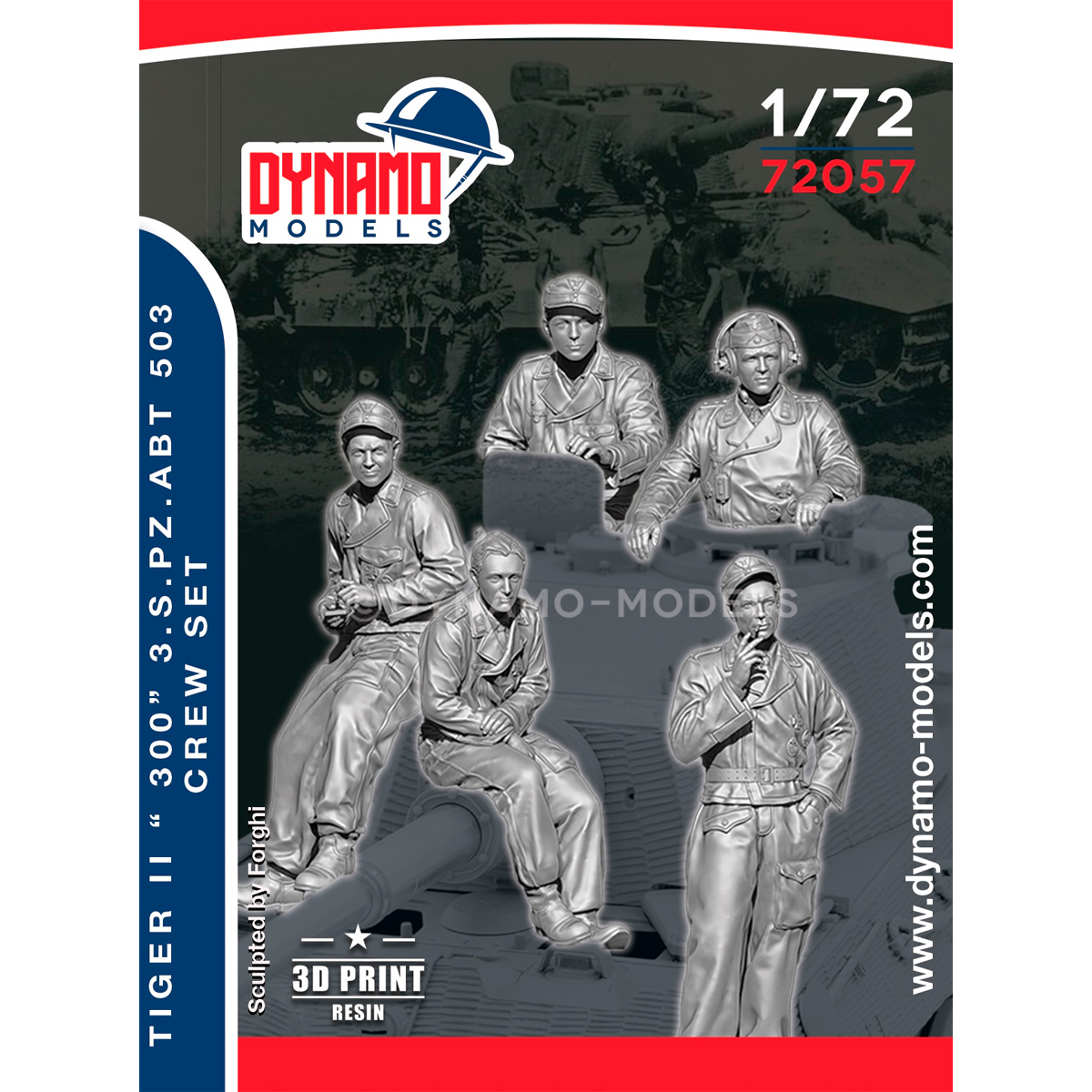 ak-interactive-1-72-tiger-ii-300-s-pz-abt-503-crew-set image 1