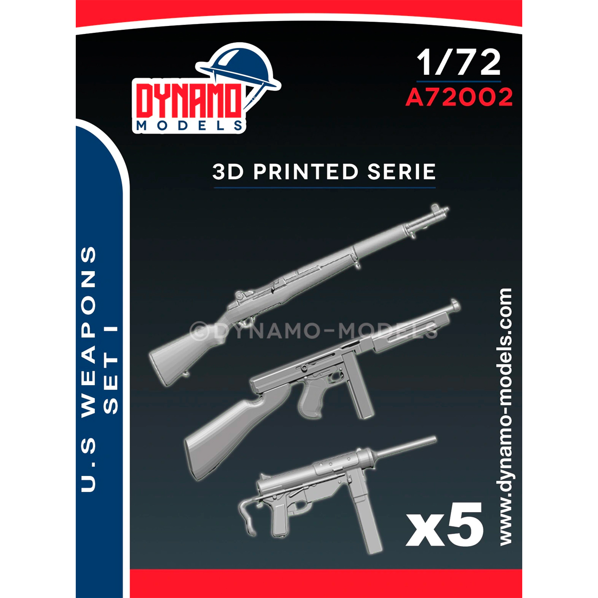 ak-interactive-1-72-u-s-weapons-set-i-set-di-armi-in-scala-1-72 image 1