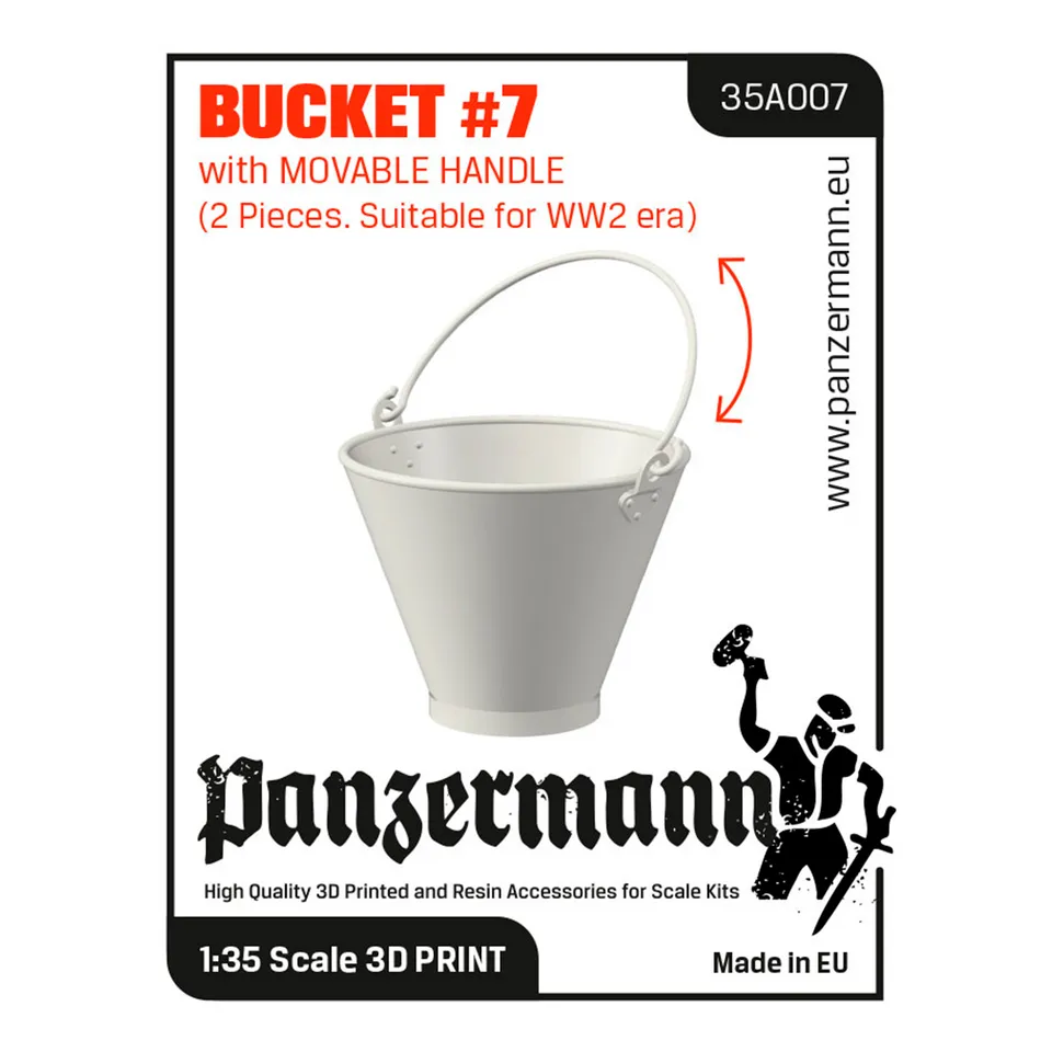 ak-interactive-bucket-7-con-manico-mobile-set-2-pezzi-1-35-per-diorami-epoca-sec image 1