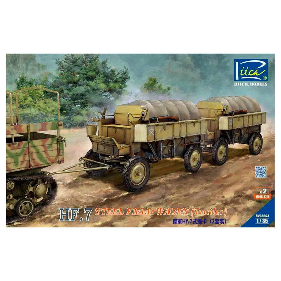 ak-interactive-hf-7-steel-field-wagen-trailer-1-35 image 1