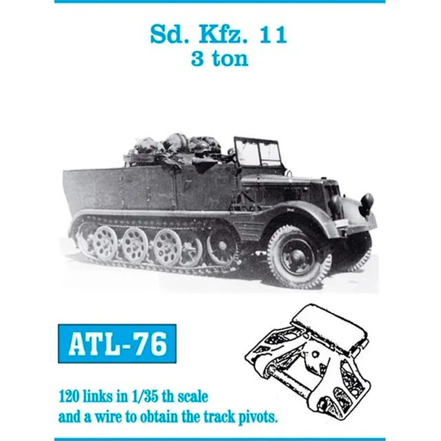 ak-interactive-1-35-cingoli-in-metallo-sd-kfz-11-da-3-t image 1