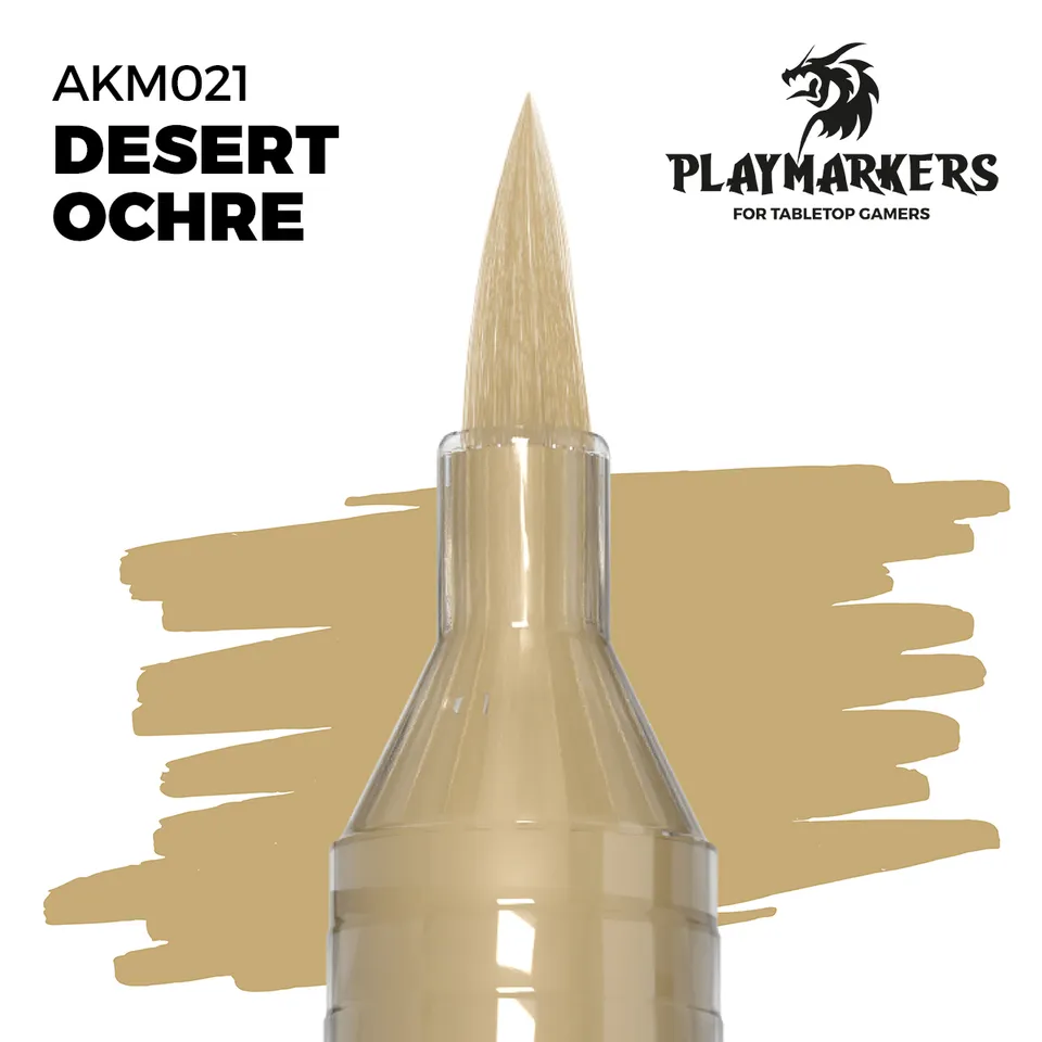 ak-interactive-playmarker-desierto-ocre-pennarello-acrilico-per-modellismo image 1