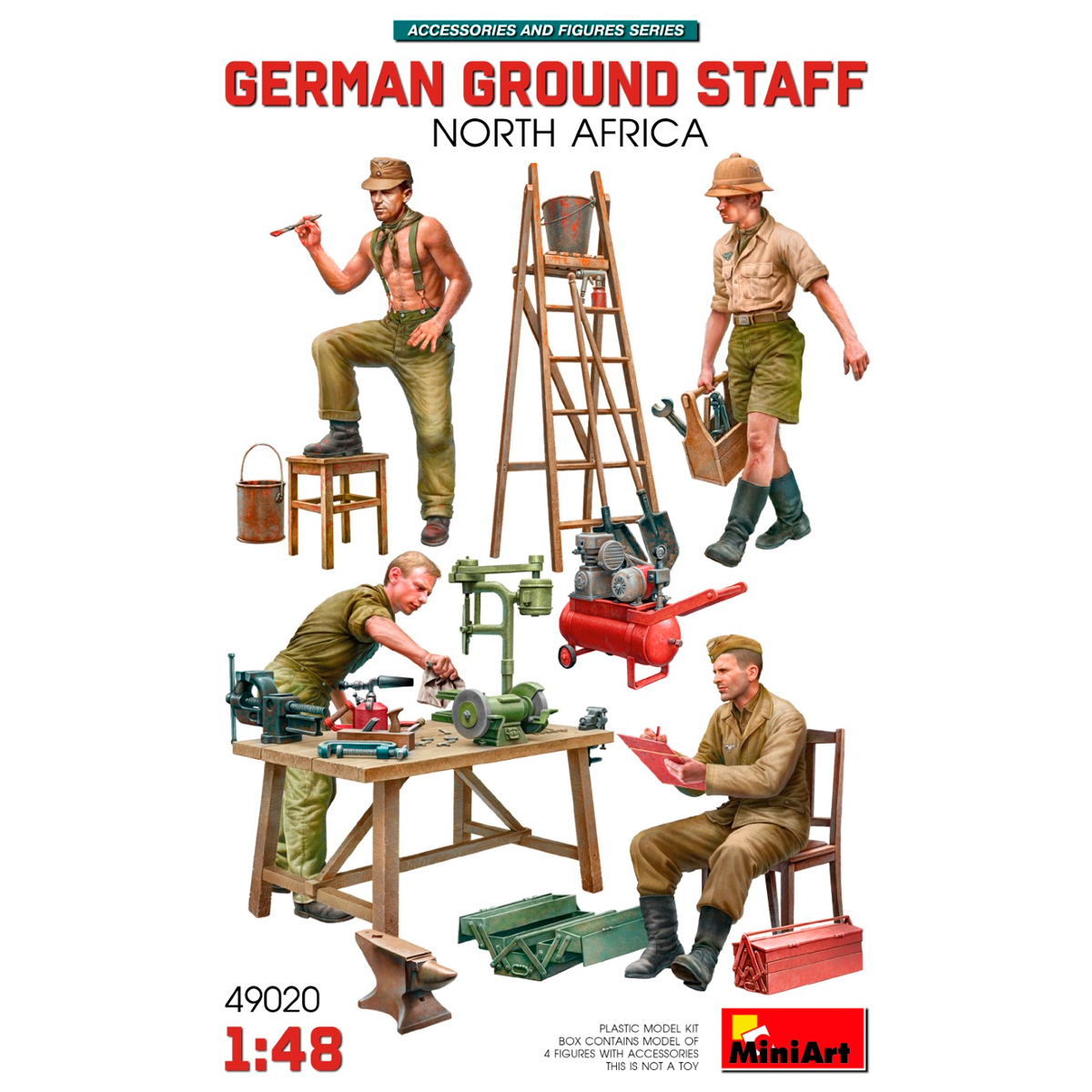 ak-interactive-1-48-german-ground-staff-with-accessories-nord-africa image 1