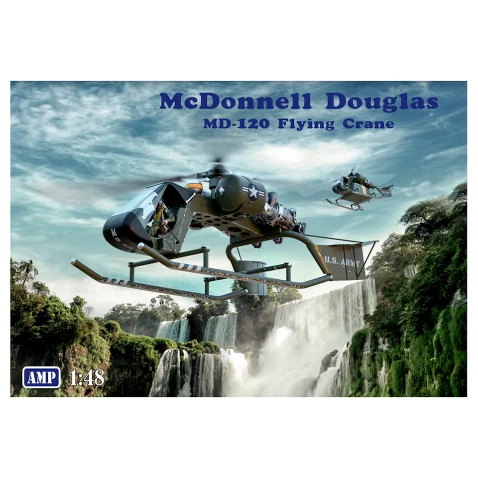 ak-interactive-mcdonnell-douglas-md-120-flying-crane-scala-1-48 image 1