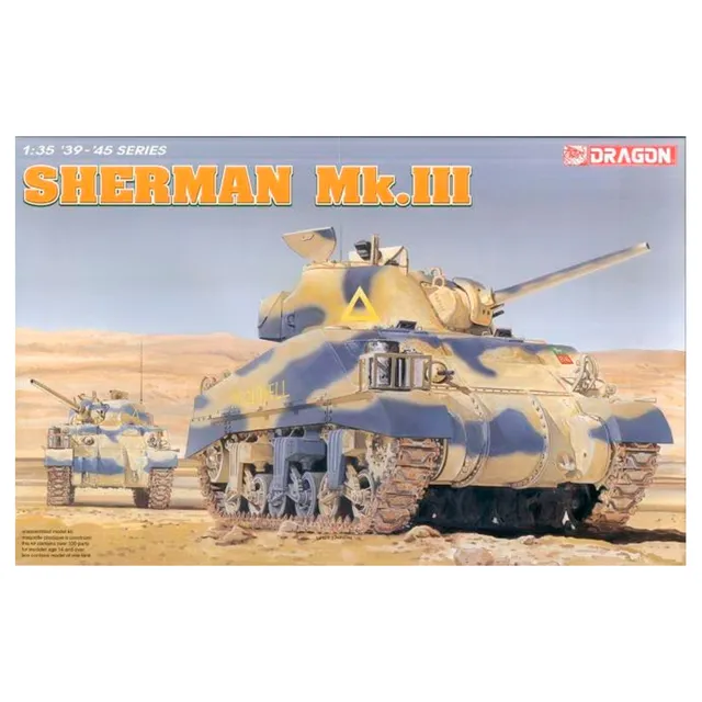 ak-interactive-1-35-sherman-mk-iii-kit-carro-armato-alleato-da-costruire image 1