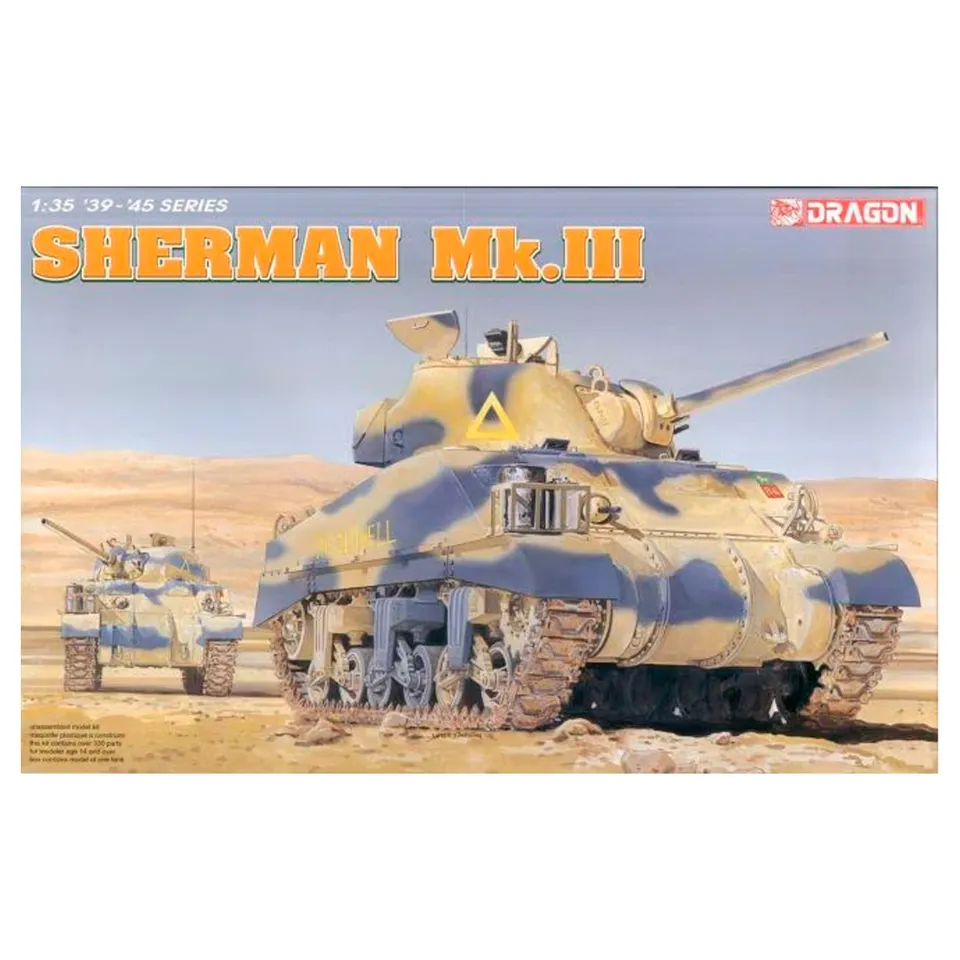 ak-interactive-1-35-sherman-mk-iii-kit-carro-armato-alleato-da-costruire image 1