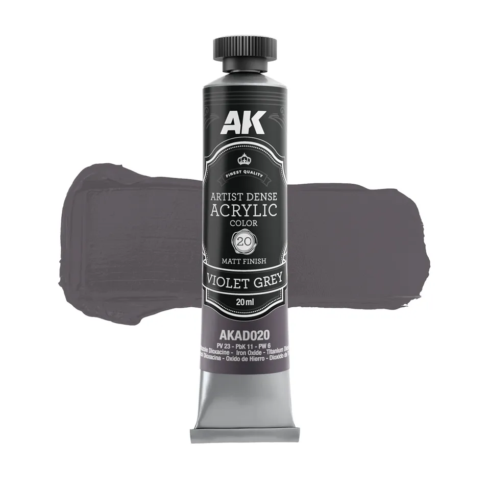 ak-interactive-gris-violeta-colore-acrilico-denso-artistico image 1