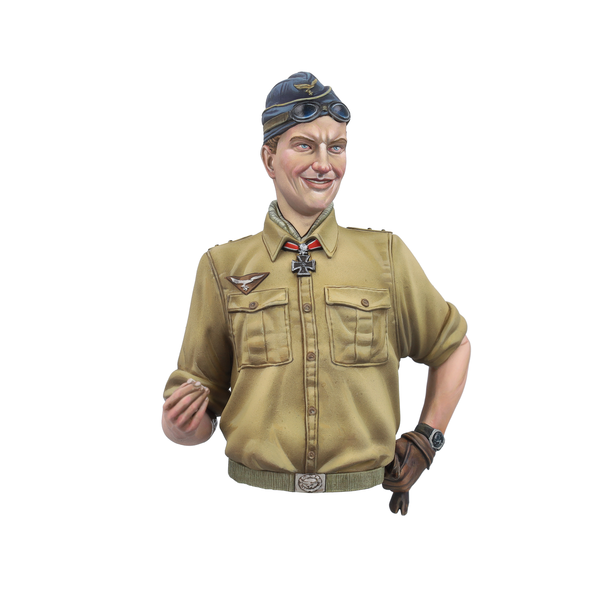 scale75-hans-joachim-marseille-busto-militare-warfront-la-stella-d-africa image 3