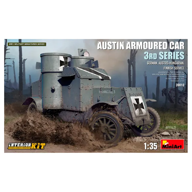 ak-interactive-1-35-austin-armoured-car-3rd-series-german-austro-hungarian-finni image 1