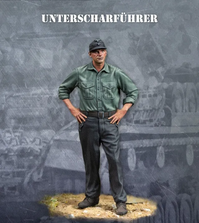 scale75-unterscharf-hrer-1-35-miniatura-warfront-in-resina-da-dipingere image 1