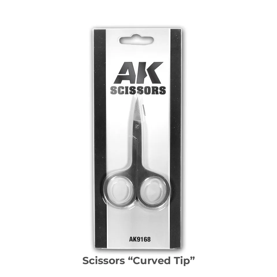 ak-interactive-scissors-curved-tip-special-for-photo-etched-parts-forbici-a-punt image 1