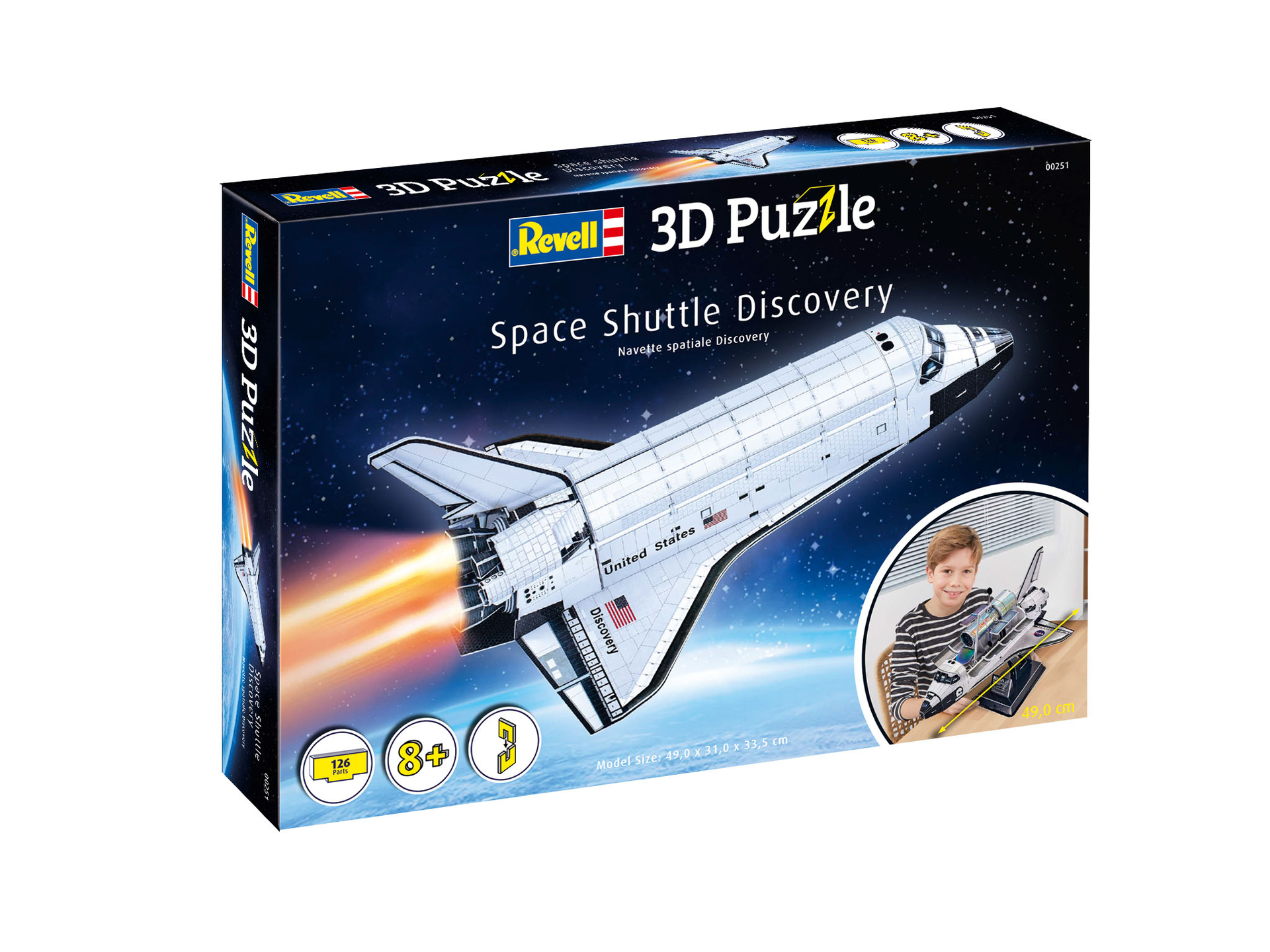 ak-interactive-space-shuttle-discovery-puzzle-3d-da-costruire image 4
