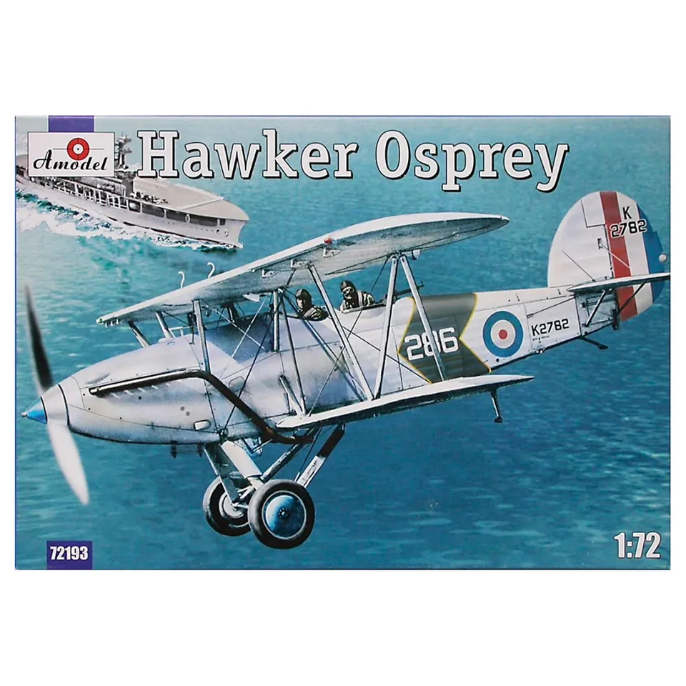 ak-interactive-amodel-hawker-osprey-aereo-kit-modellismo-1-72 image 1