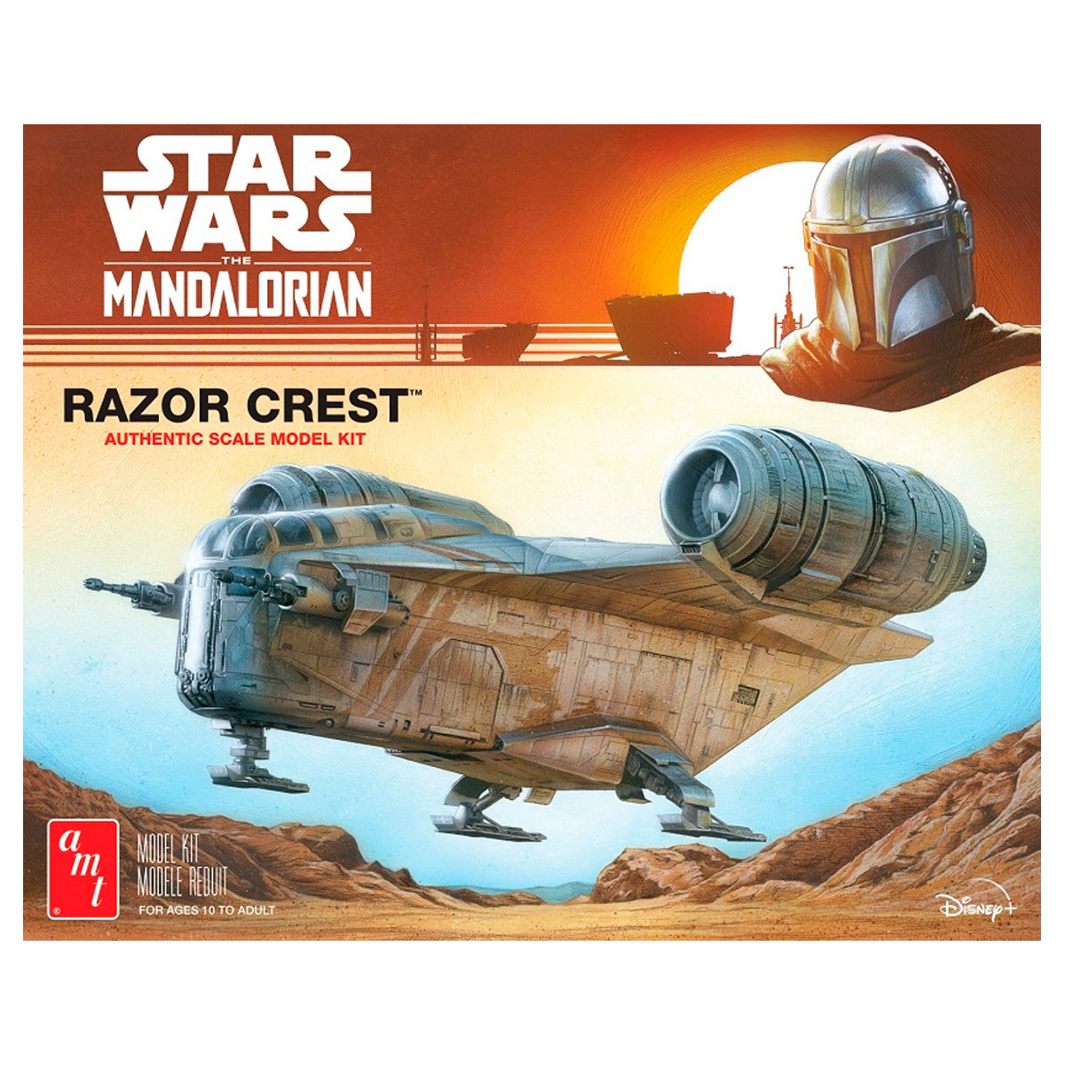 ak-interactive-star-wars-mandalorian-razor-crest-1-72-kit-navicella-da-costruire image 1