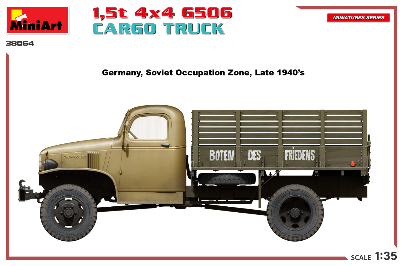 ak-interactive-1-35-g506-cargo-truck-1-5t-4-4-modello-da-costruire-e-dipingere image 6