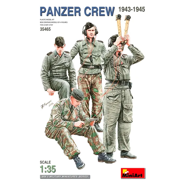 ak-interactive-1-35-panzer-crew-1943-1945-kit-figure-militari-da-costruire-e-dip image 1