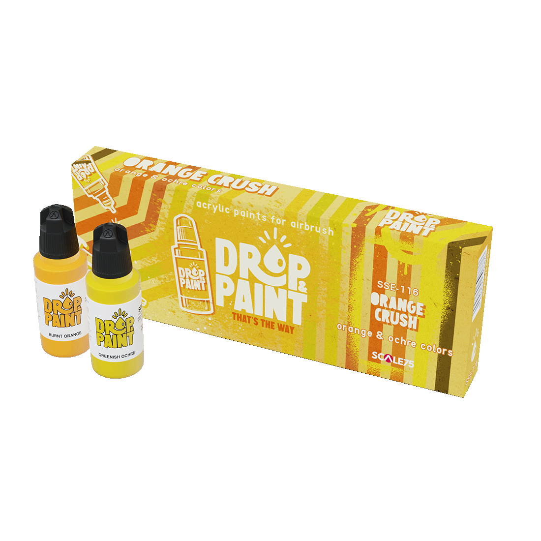 scale75-drop-paint-orange-crush-pittura-acrilica-aerografo image 1