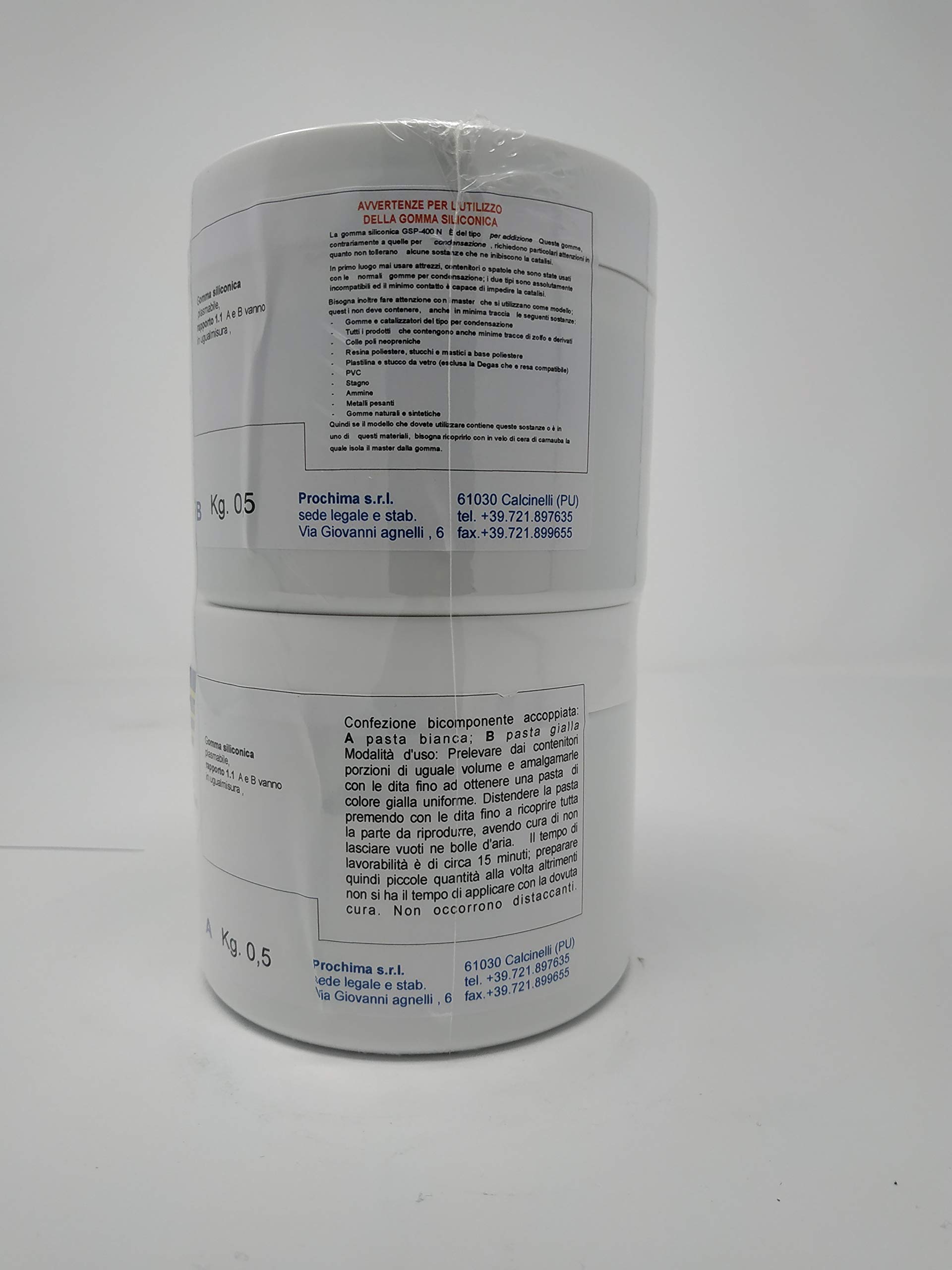 prochima-gsp-400-n-gomma-siliconica-rtv-a-b-da-1-kg image 2