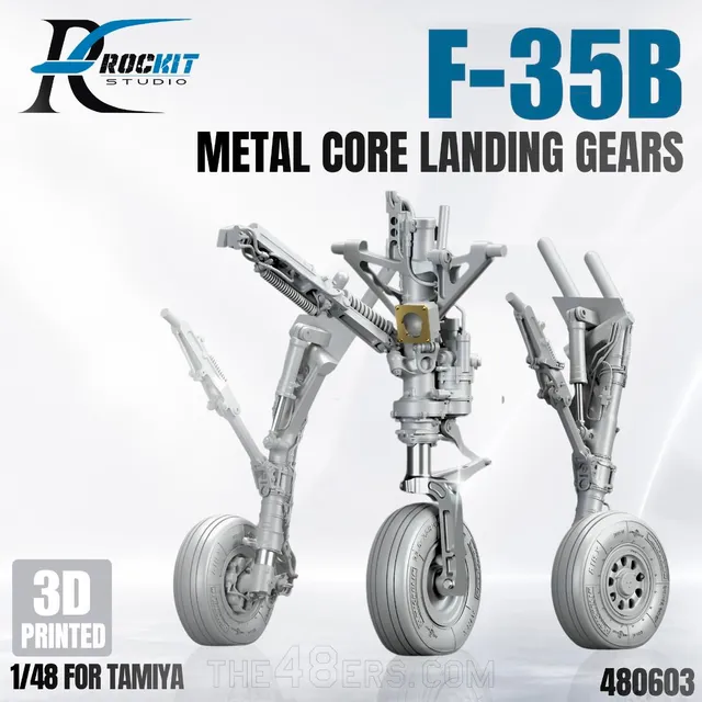 ak-interactive-1-48-f-35b-lightning-ii-metal-core-landing-gears-parked image 1