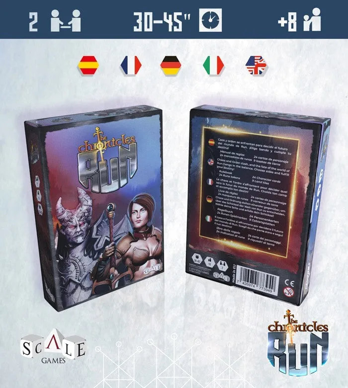 scale75-the-chronicles-of-run-gioco-di-carte-fantasy-caos-vs-ordine image 1