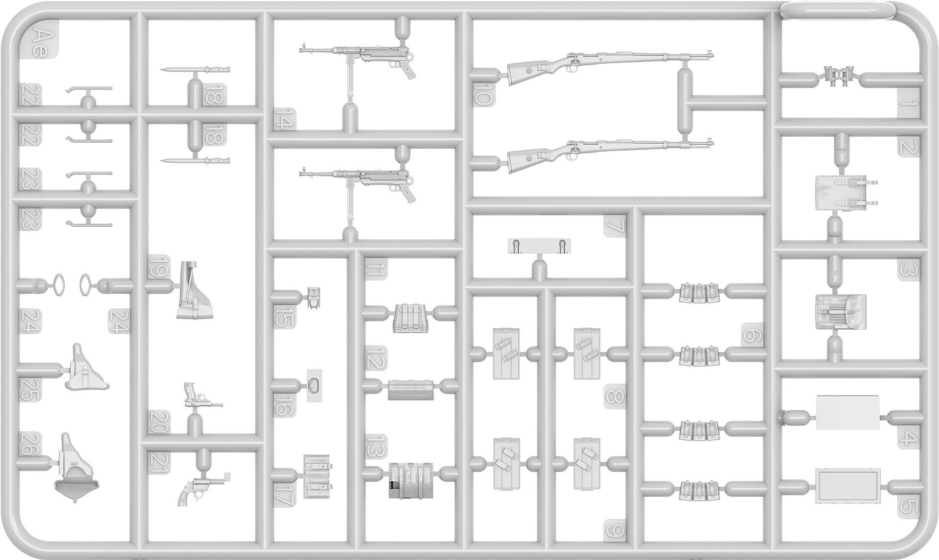ak-interactive-1-35-german-elite-gun-crew-set-figure-modellismo-militare image 3