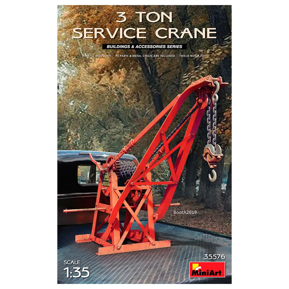 ak-interactive-1-35-3-ton-service-crane-gru-di-servizio-per-diorama-scala-1-35 image 1
