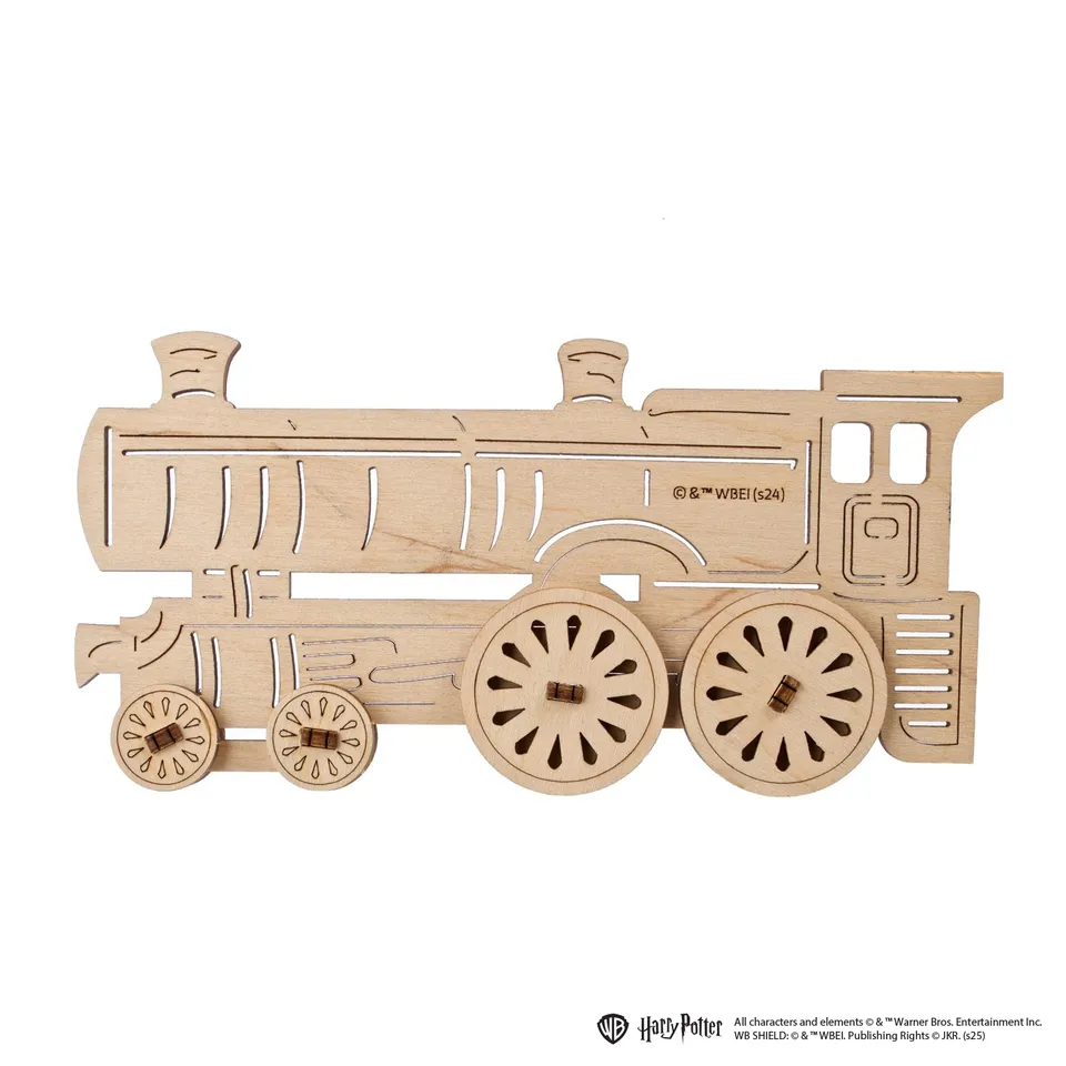 ugears-hogwarts-express-treno-3d-da-colorare-in-legno image 1