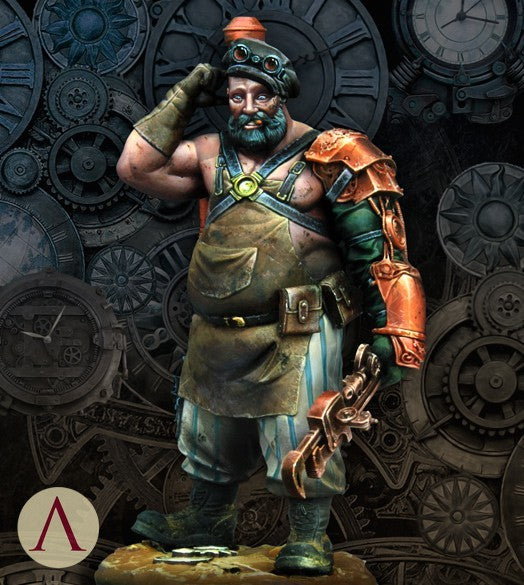 scale75-joe-cassidy-75-mm-figura-in-metallo-bianco-steam-wars image 2