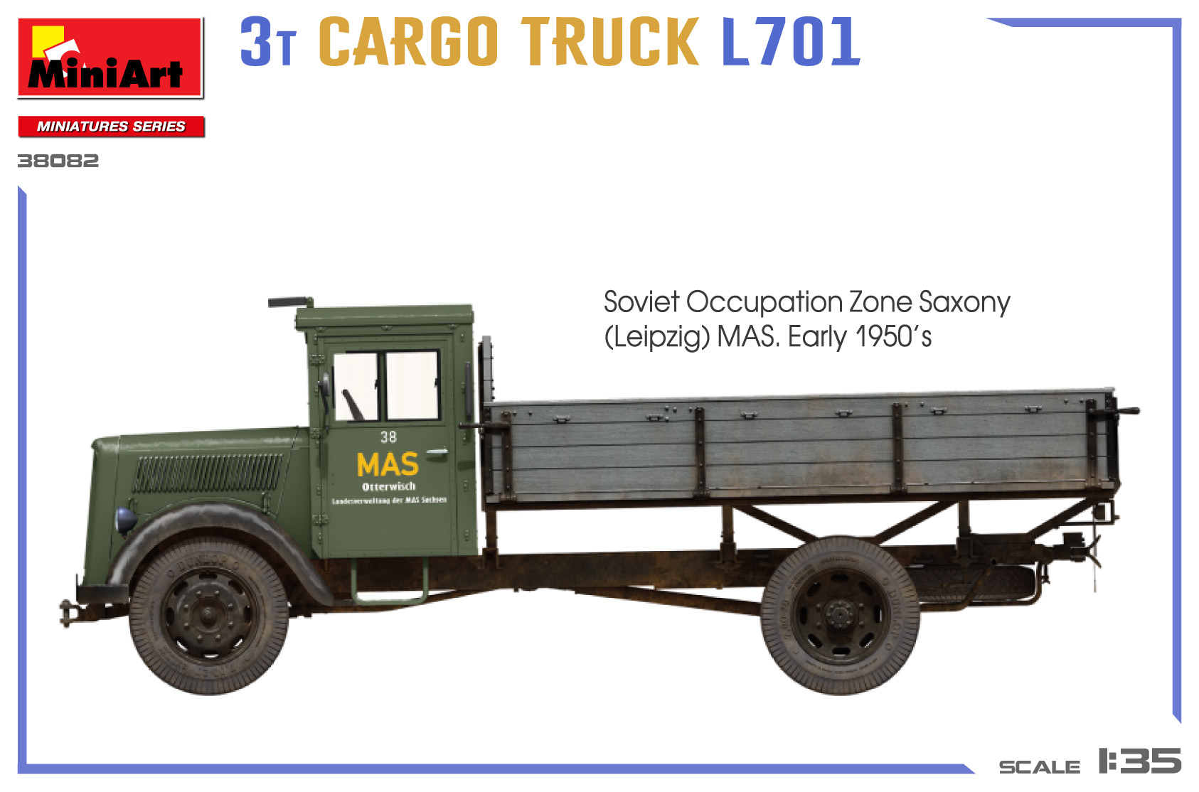 ak-interactive-1-35-3t-cargo-truck-l701-kit-modello-camion-militare image 6