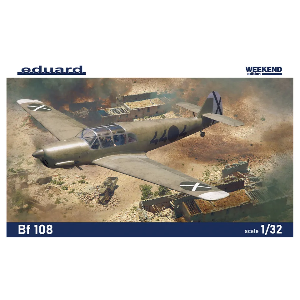 ak-interactive-bf-108-1-32-kit-modellismo-aereo-scala-1-32 image 1