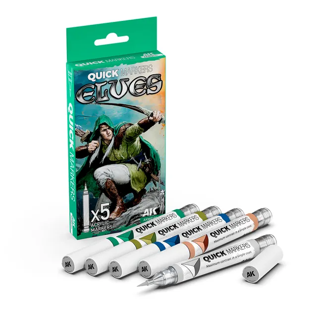 ak-interactive-duendes-quick-marker-set-pennarelli-modellismo image 1