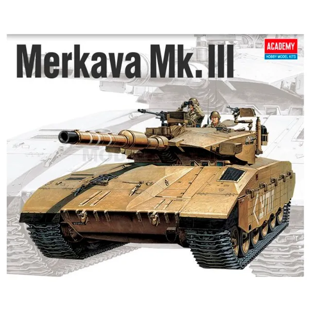 ak-interactive-merkava-mk-iii-1-72-kit-carro-armato-da-costruire-e-dipingere image 1
