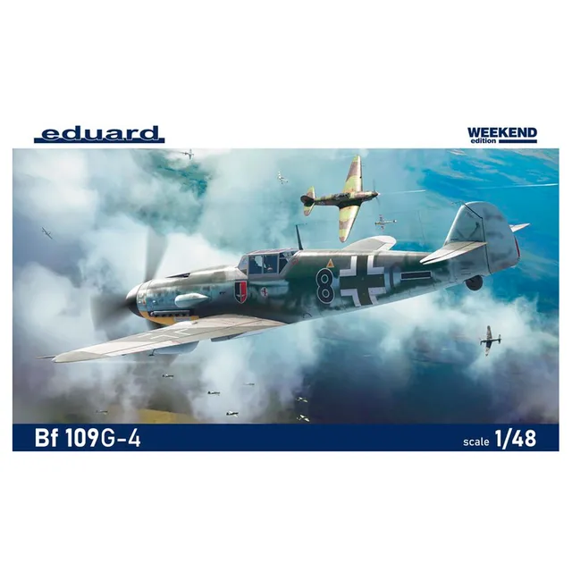 ak-interactive-bf-109g-4-1-48-kit-aereo-da-costruire-e-dipingere image 1
