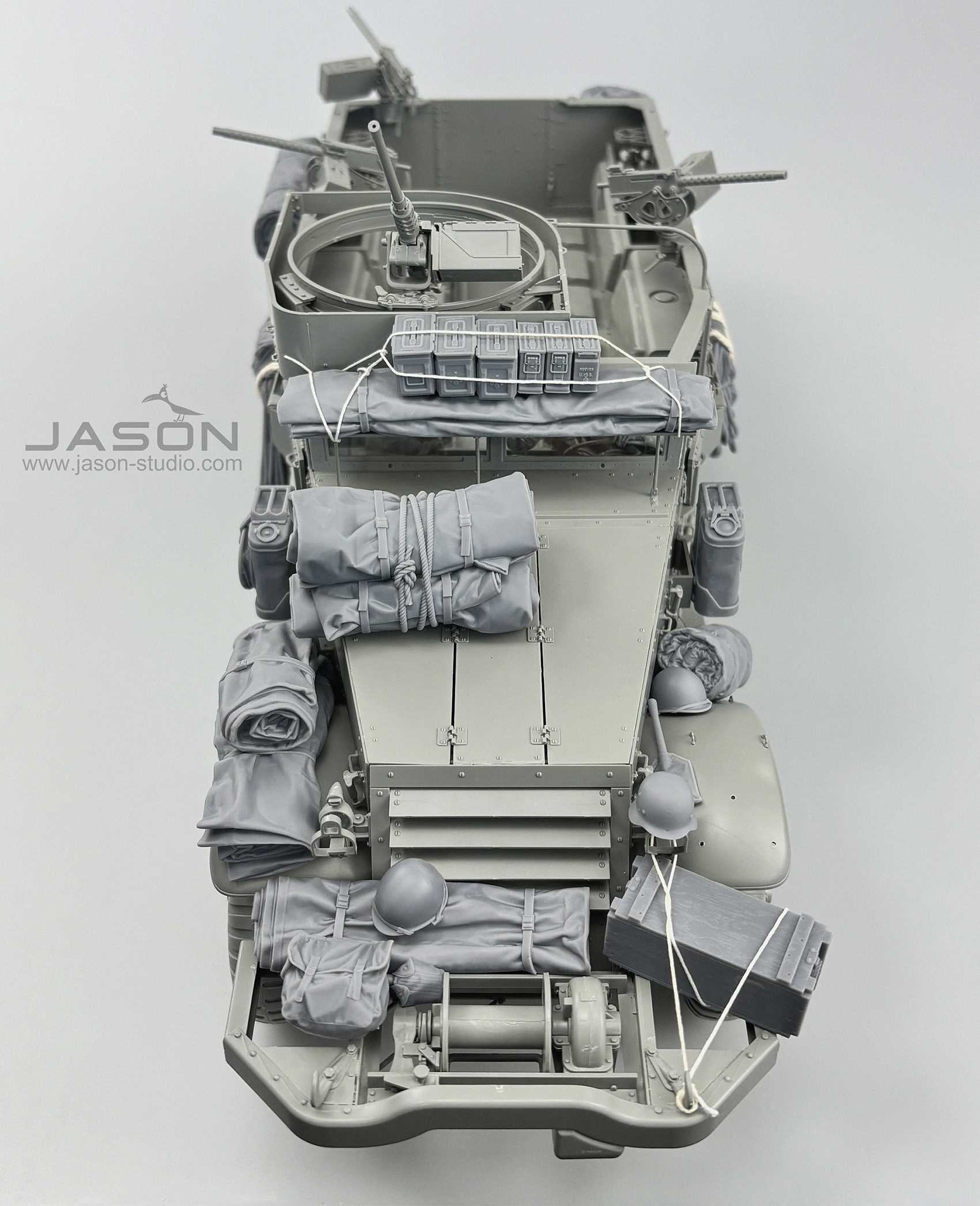 ak-interactive-set-accessori-m3-m3a1-us-halftrack-scala-1-16 image 5