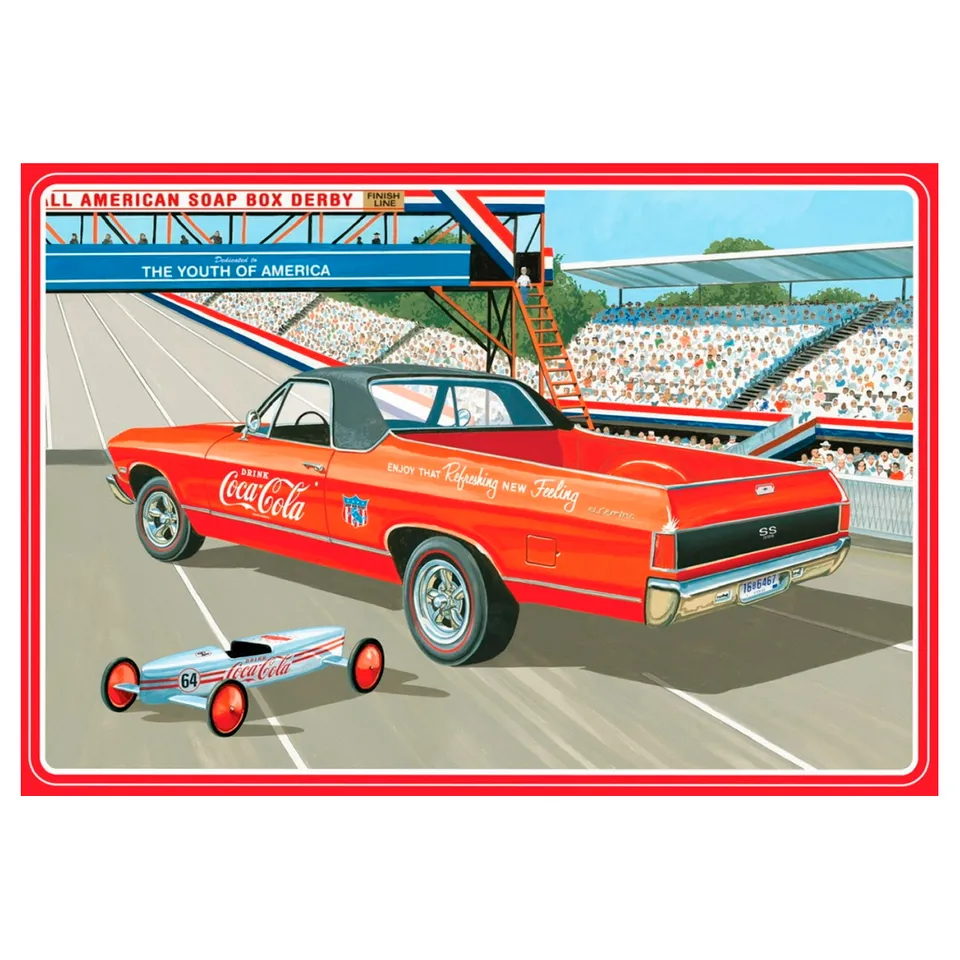 ak-interactive-1-25-1968-chevy-el-camino-ss-coca-cola-kit-modellismo-auto-da-cos image 1