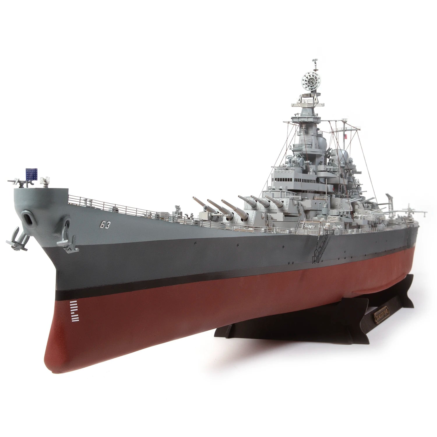 occre-nave-uss-missouri-bb-63-kit-modellismo-legno-e-metallo-1-200 image 3
