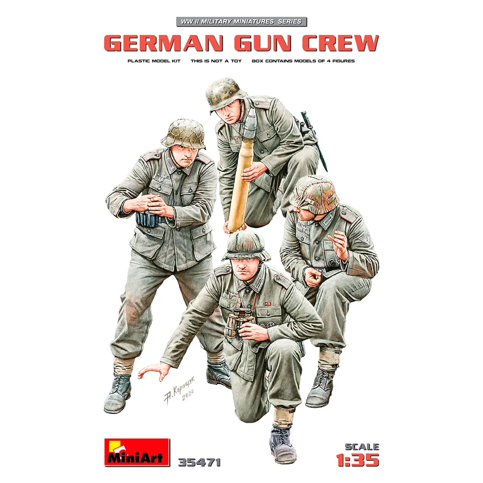 ak-interactive-1-35-german-gun-crew-set-di-figure-militari-da-costruire-e-diping image 1