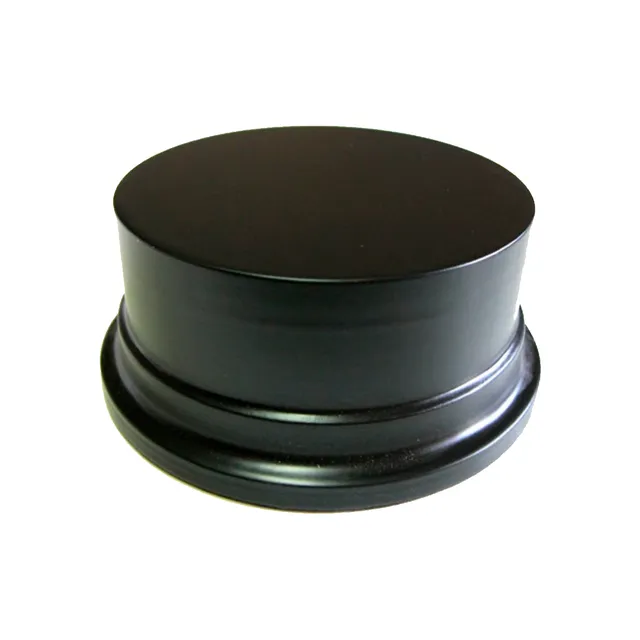 ak-interactive-base-rotonda-in-legno-nero-6-cm-alta-x-10-cm-espositore-per-model image 1