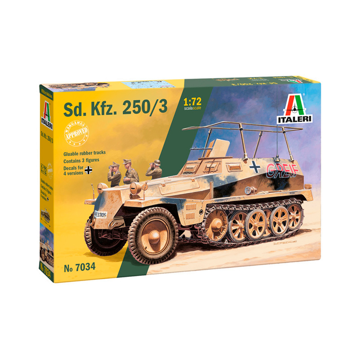 ak-interactive-1-72-sd-kfz-250-3-kit-veicolo-militare-da-costruire image 1