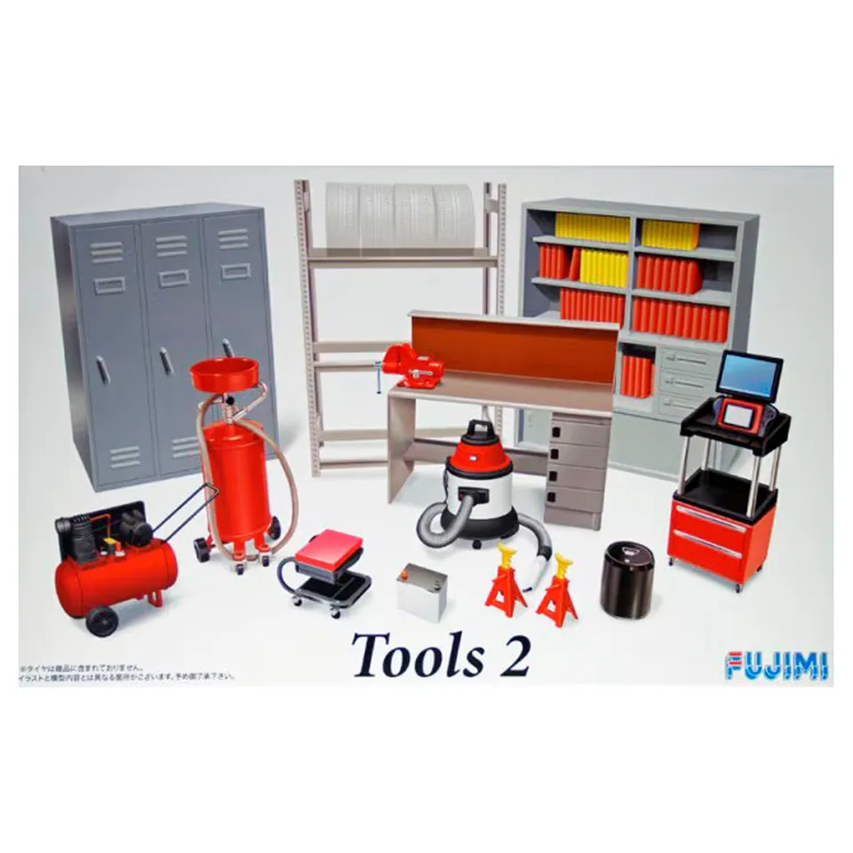 ak-interactive-1-24-garage-tool-series-set-utensili-2 image 1